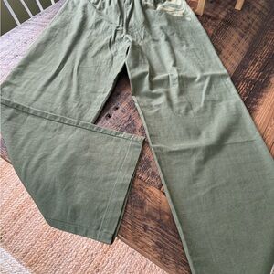 J. Crew Sage Green Casual Pants BNWOT SIZE 4